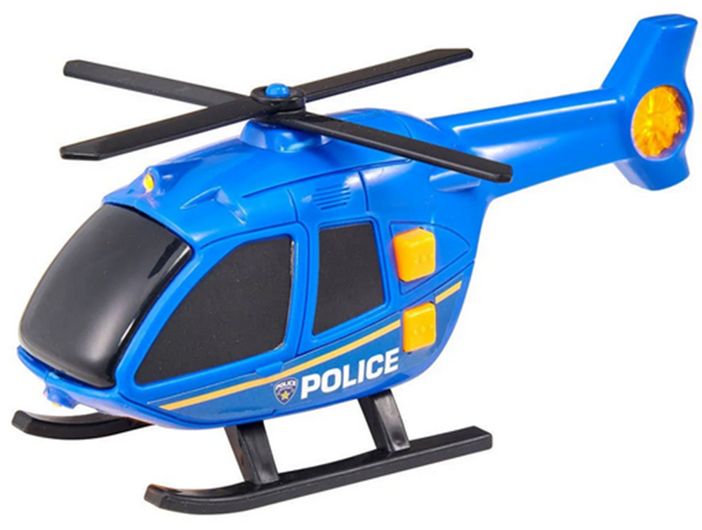 Teamsterz Mighty Machines Police Helicopter With Lights & Sounds