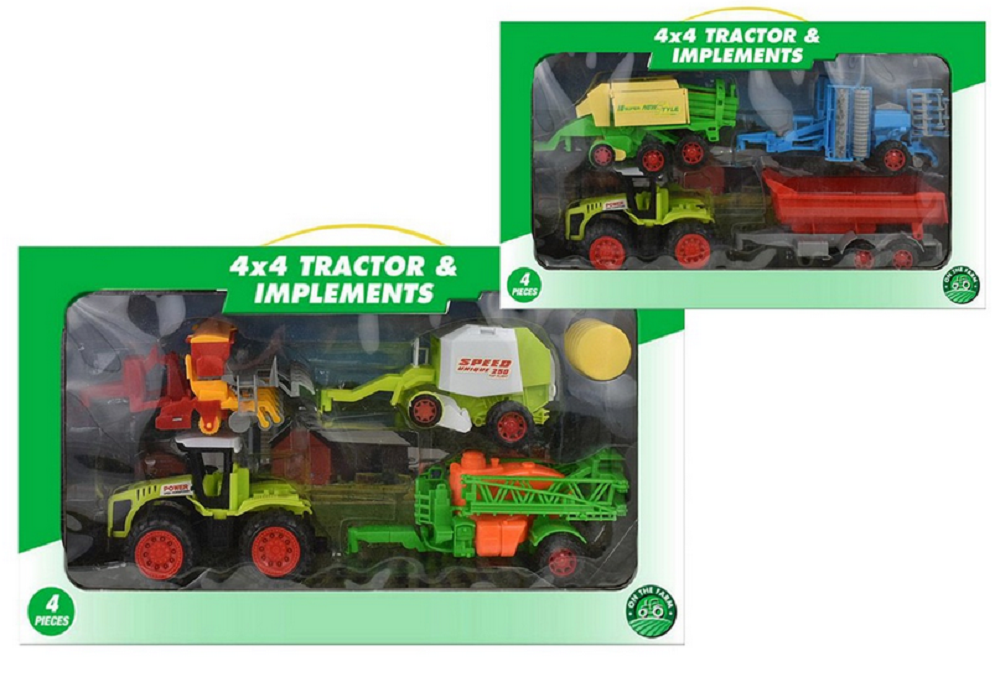 Kandytoys Farm Series 4x4 Tractor