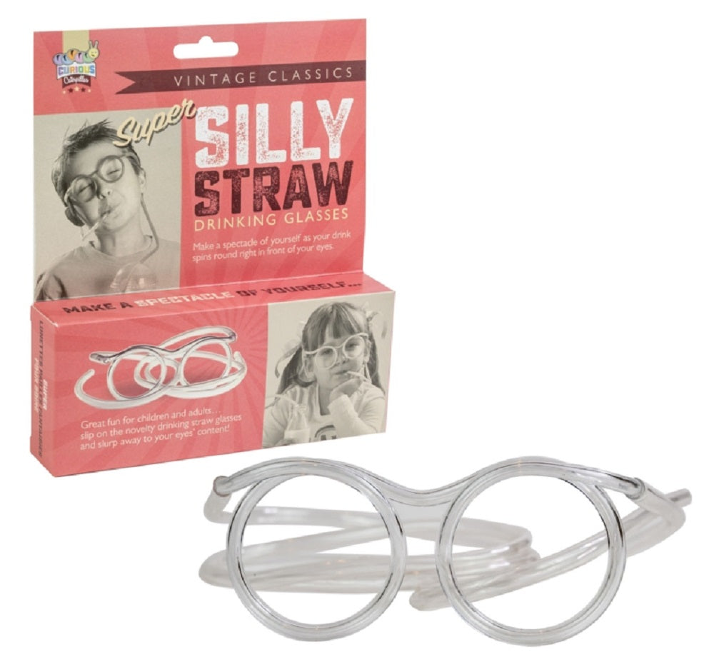 Funtime Silly Straw Drinking Glasses