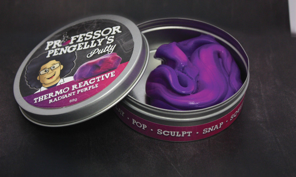 Professor Pengelly's Colour Changing Putty ��� Radiant Purple to Pink