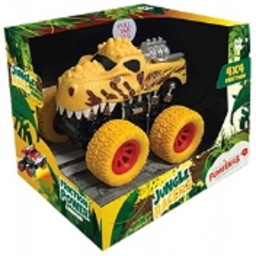 4X4 Dinosaur Jungle Racers With Sound Toy Car
