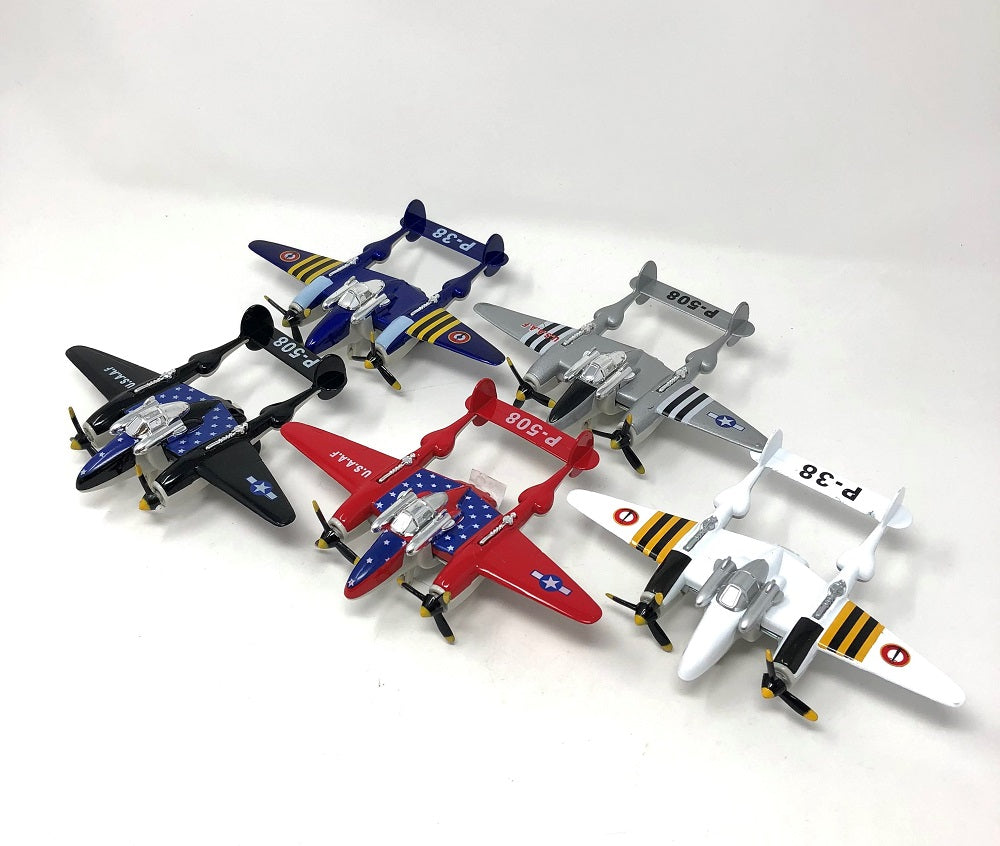 Keycraft Die Cast Metal Fighter Prop Plane - 5 Designs