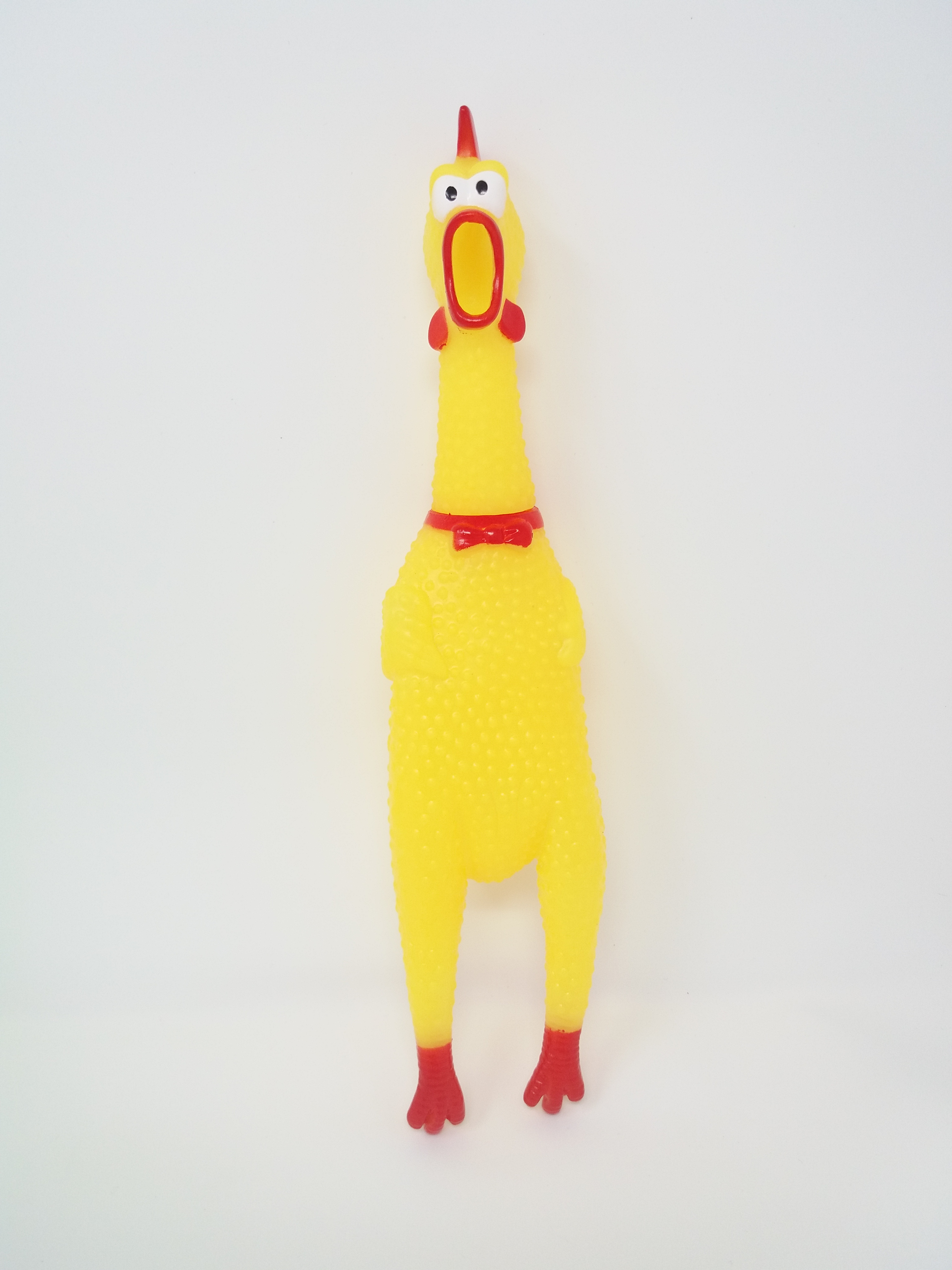 Kandytoys Squawking Plastic Chicken Toy