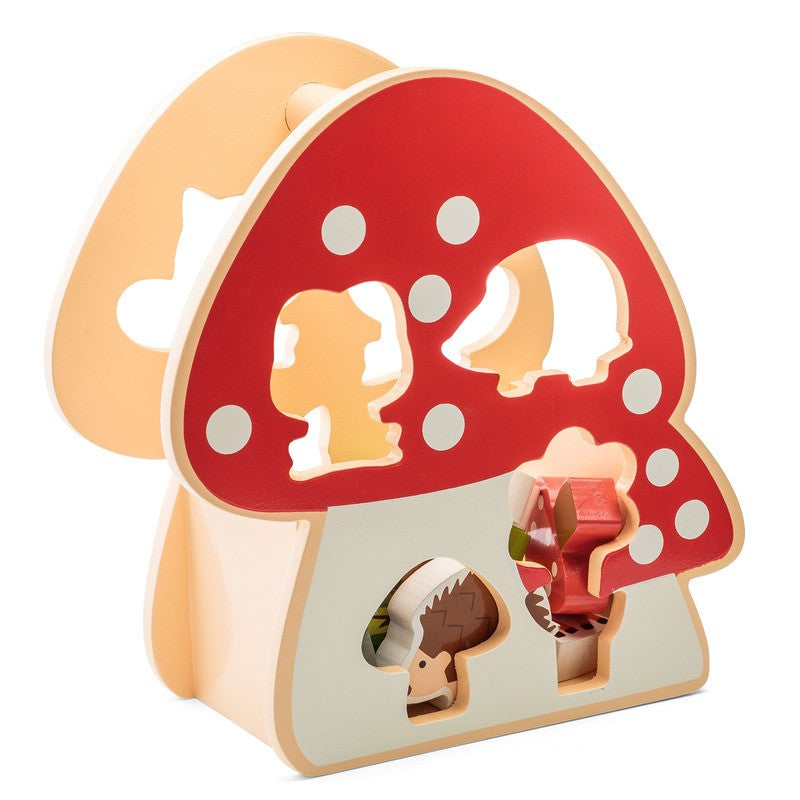 Wooden Toadstool Puzzle