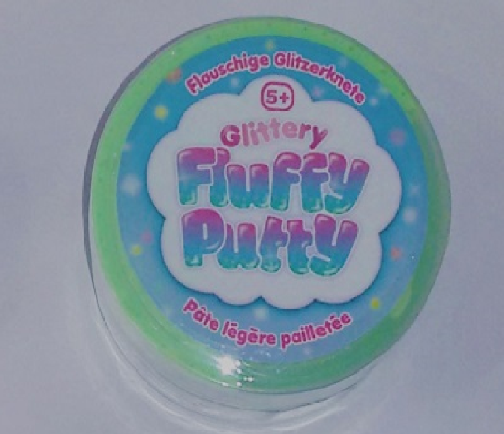 Glittery Fluffy Putty