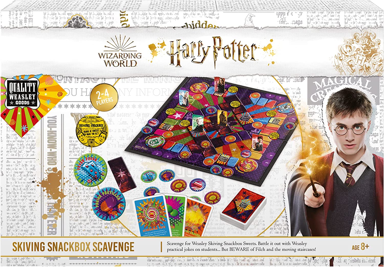 Harry Potter - Skiving Snackbox Scavange Board Game