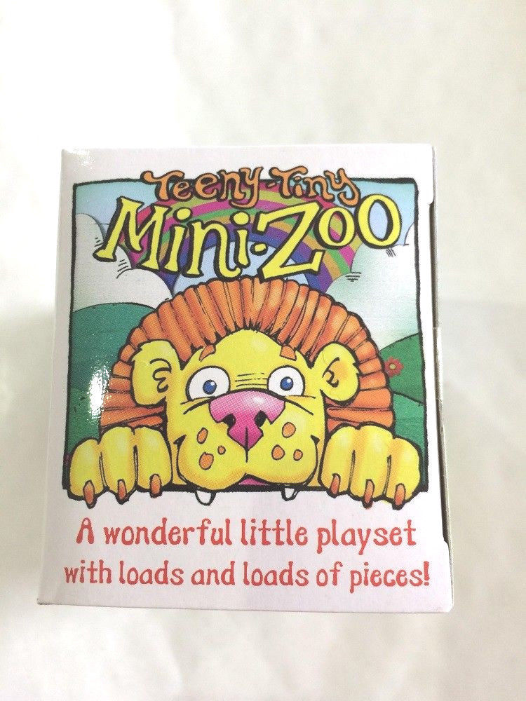 20 Piece Teeny Tiny Mini-Zoo Playset
