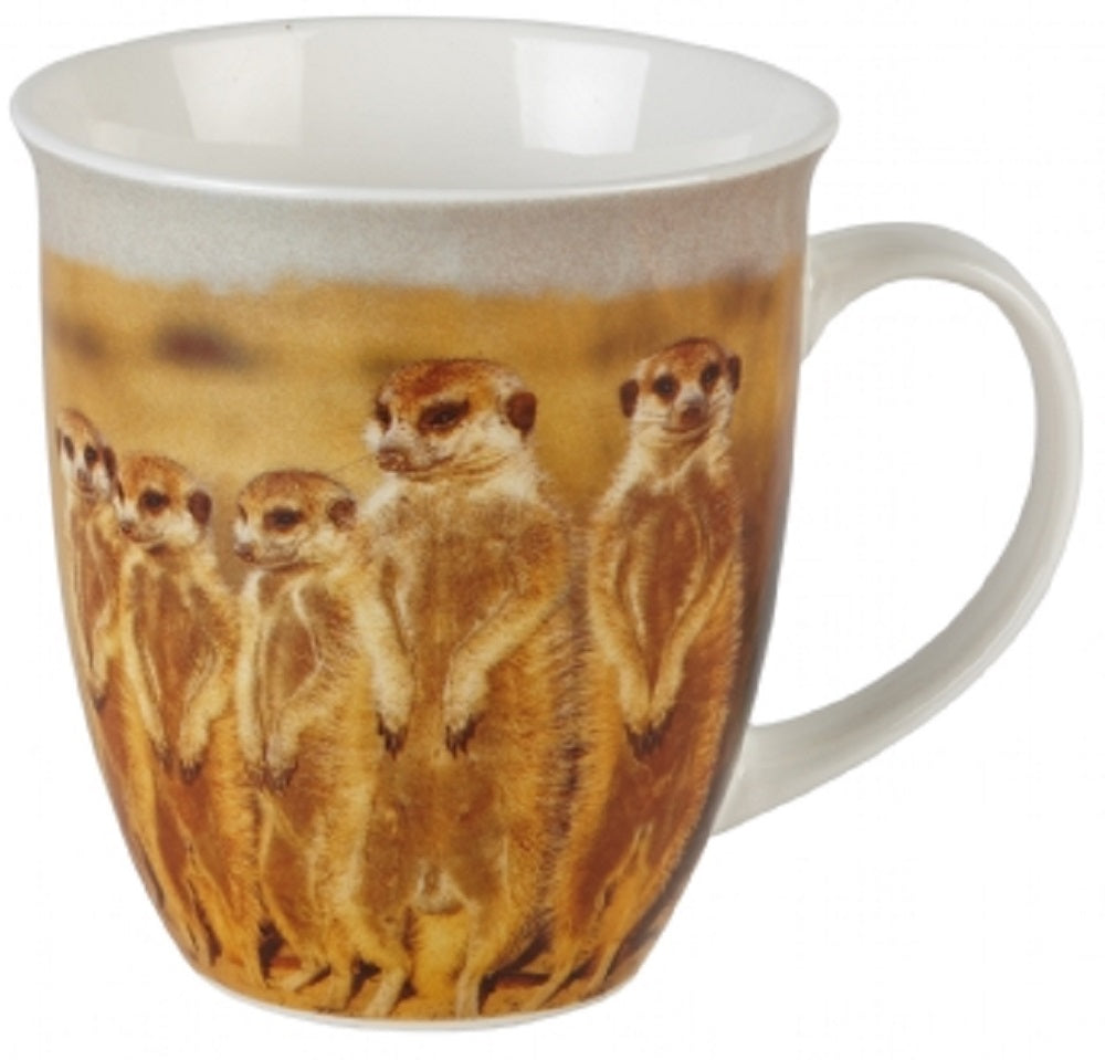 Ravensden Meerkat Porcelain Mug 480ml