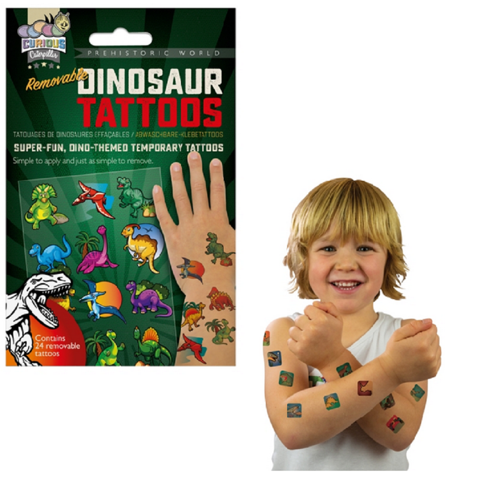 Removable Dinosaur Tattoos