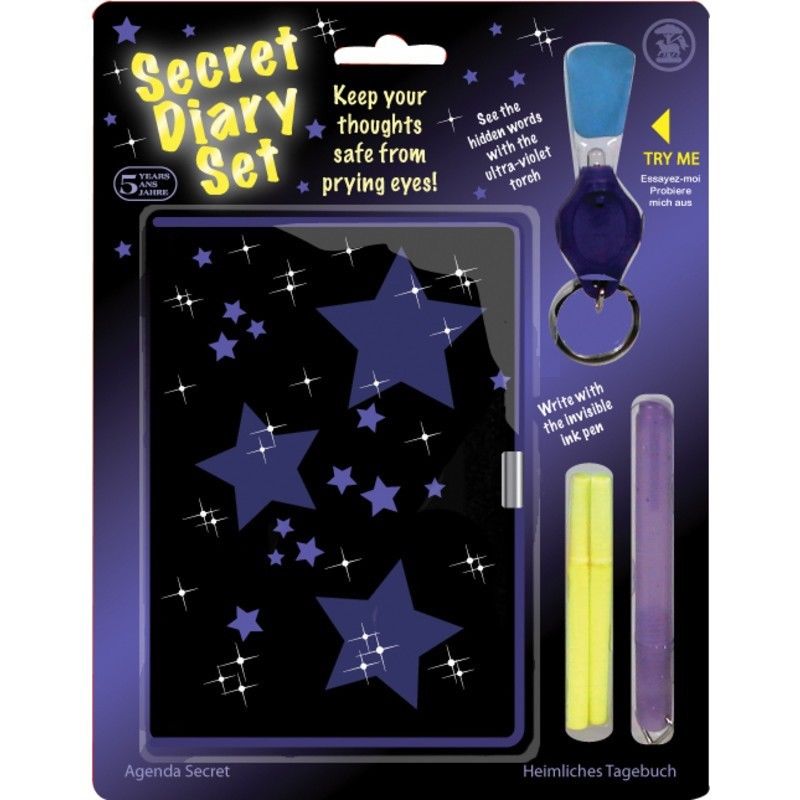 Secret Diary Set with a UV Pen