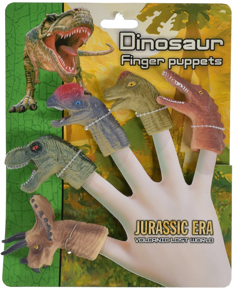 Kandytoys Dinosaur Finger Puppets