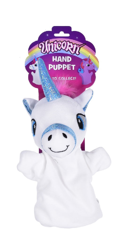 Kandytoys Plush Unicorn Puppet - 3 Colours