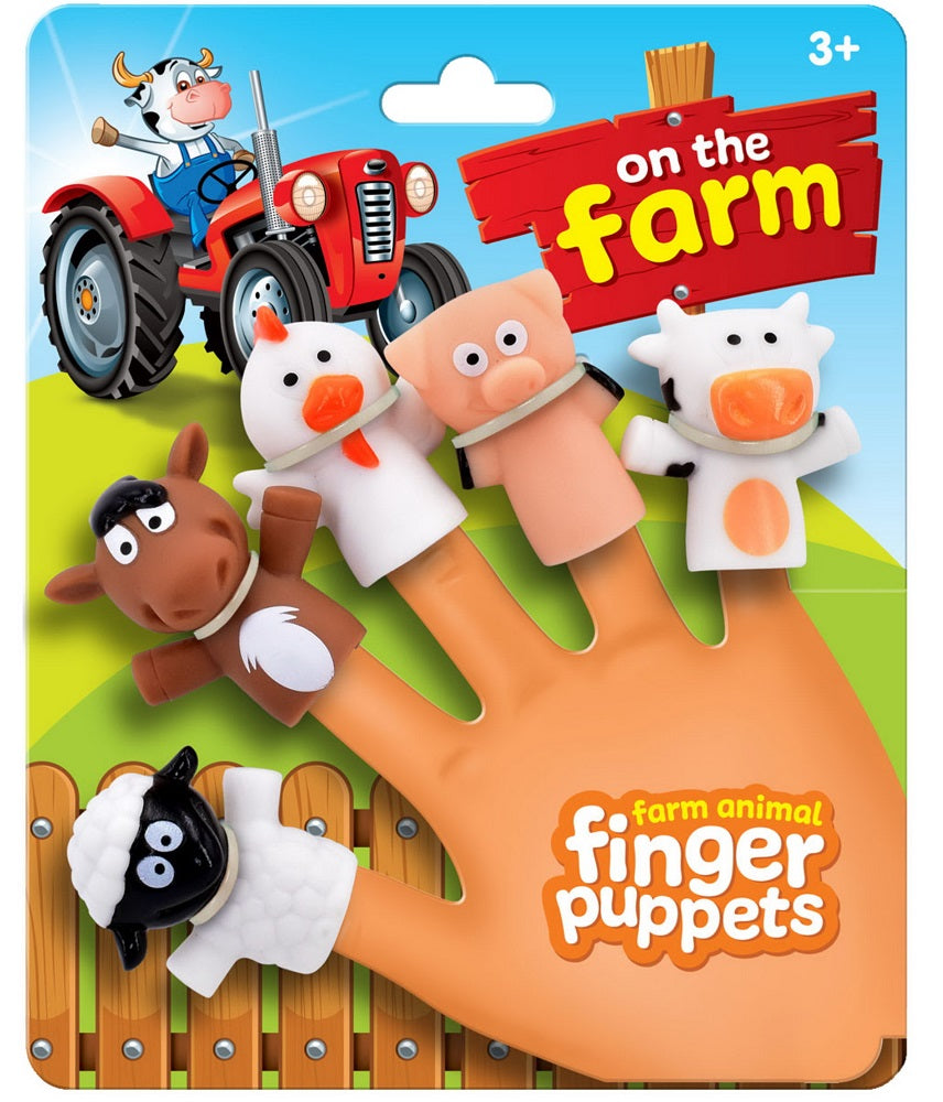 Kandytoys Farm Animal Finger Puppets
