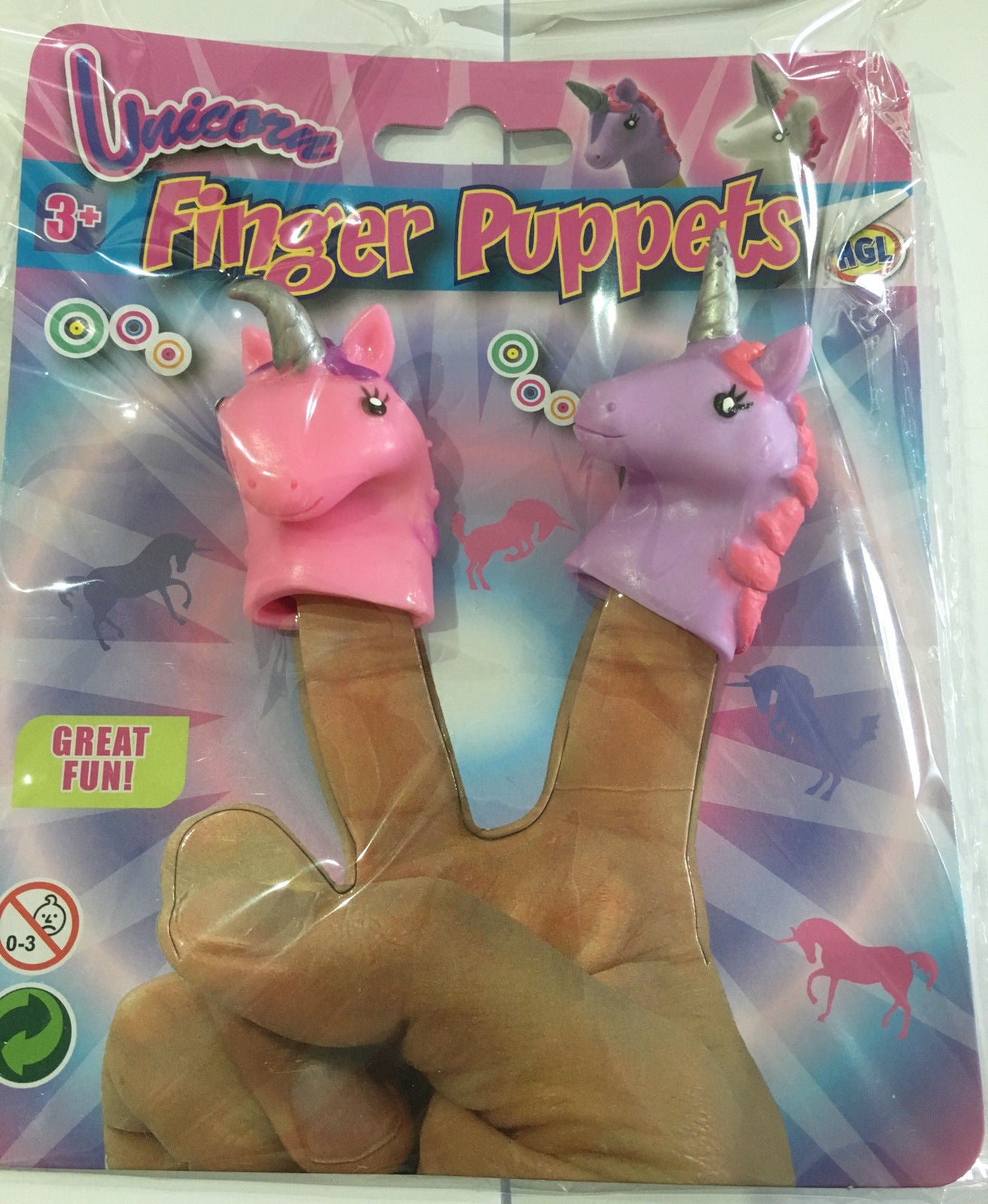 Unicorn Finger Puppets