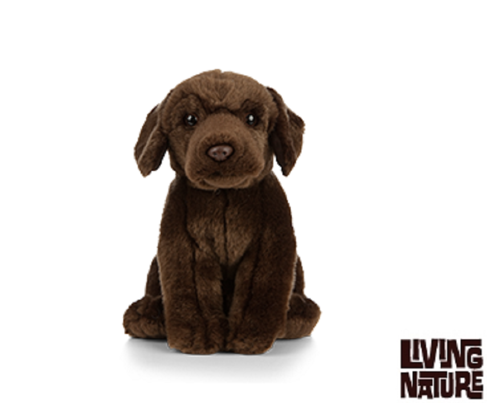 Living Nature Chocolate Labrador 22cm