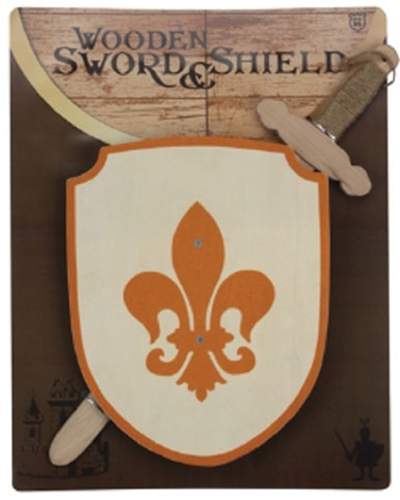 Keycraft Wooden Sword and Shield Toy