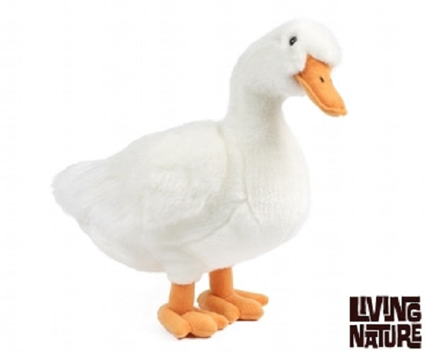 Living Nature Large White Duck 32cm