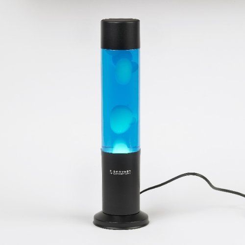 Nova Lava Lamp Blue Liquid White Wax
