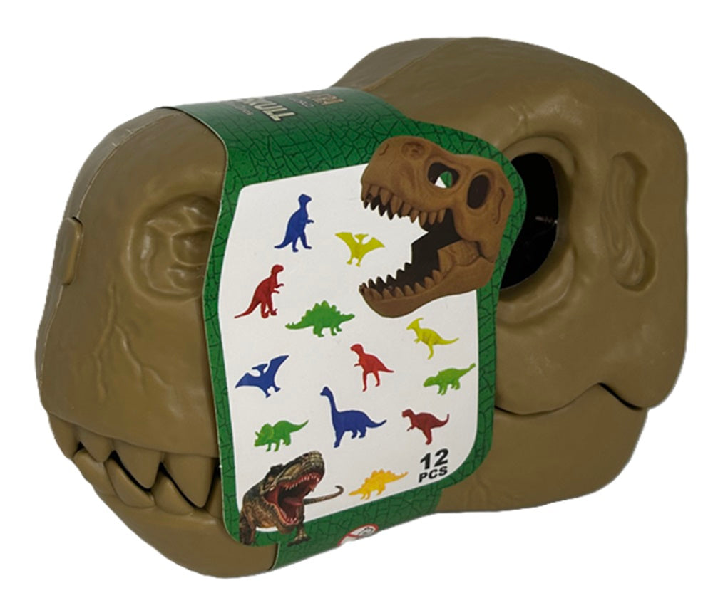 Kandytoys Dinosaur Skull With Figures