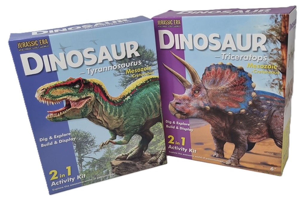 Kandytoys 2 In 1 Dinosaur Activity Kit