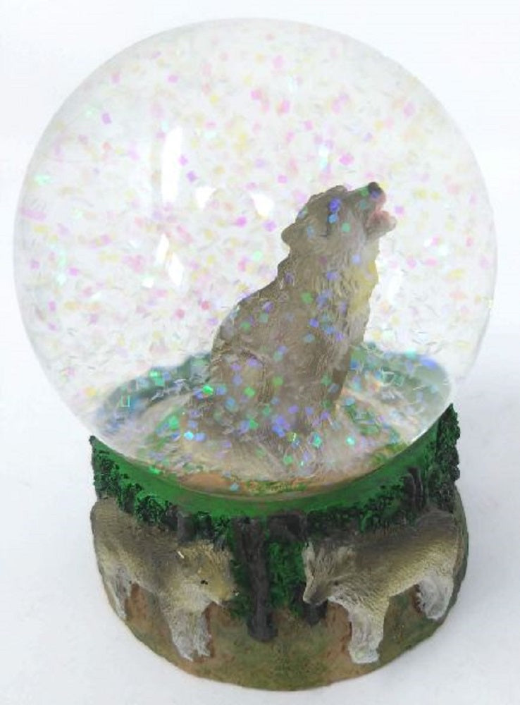 Ravensden Wolf Snow Globe 8cm