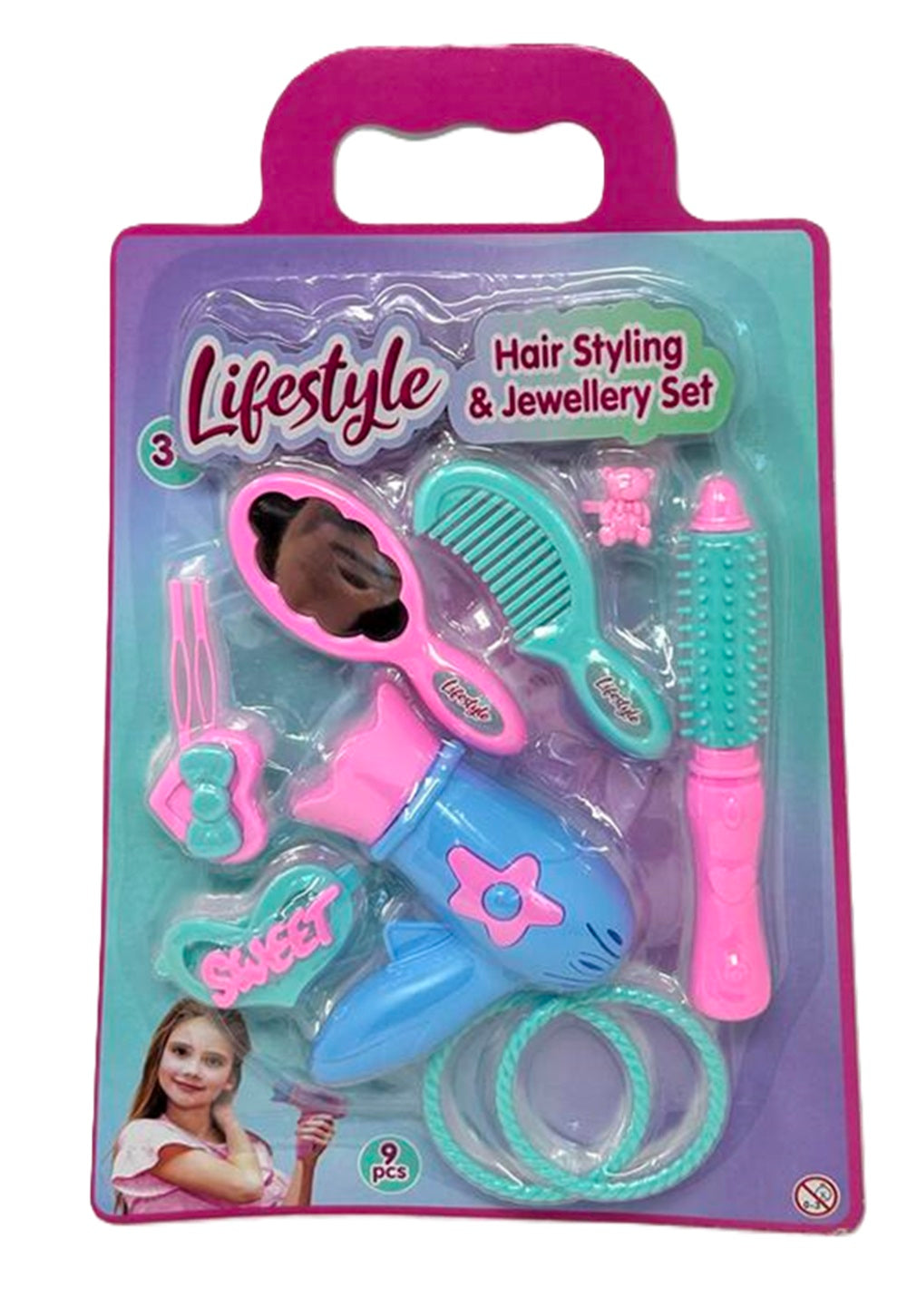 Kandytoys Hair Styling And Jewellery Set