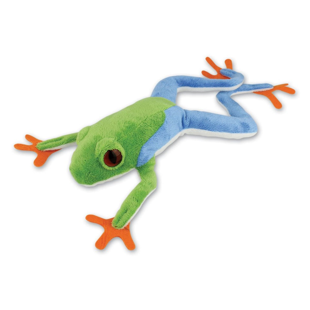 Ark Toys Red Eye Tree Frog Soft Toy With Beans 35cm