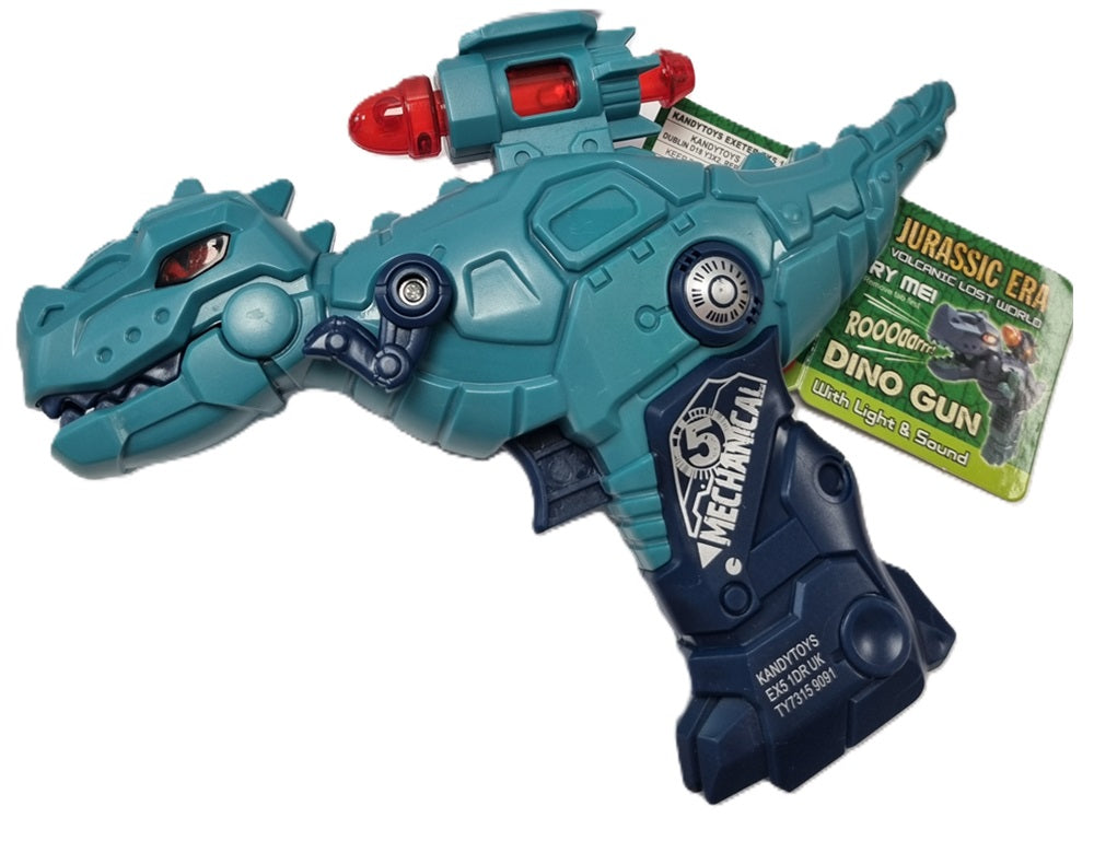 Kandytoys Dinosaur Gun With Light & Sound