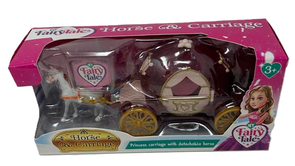 Kandytoys Horse and Carrriage Set