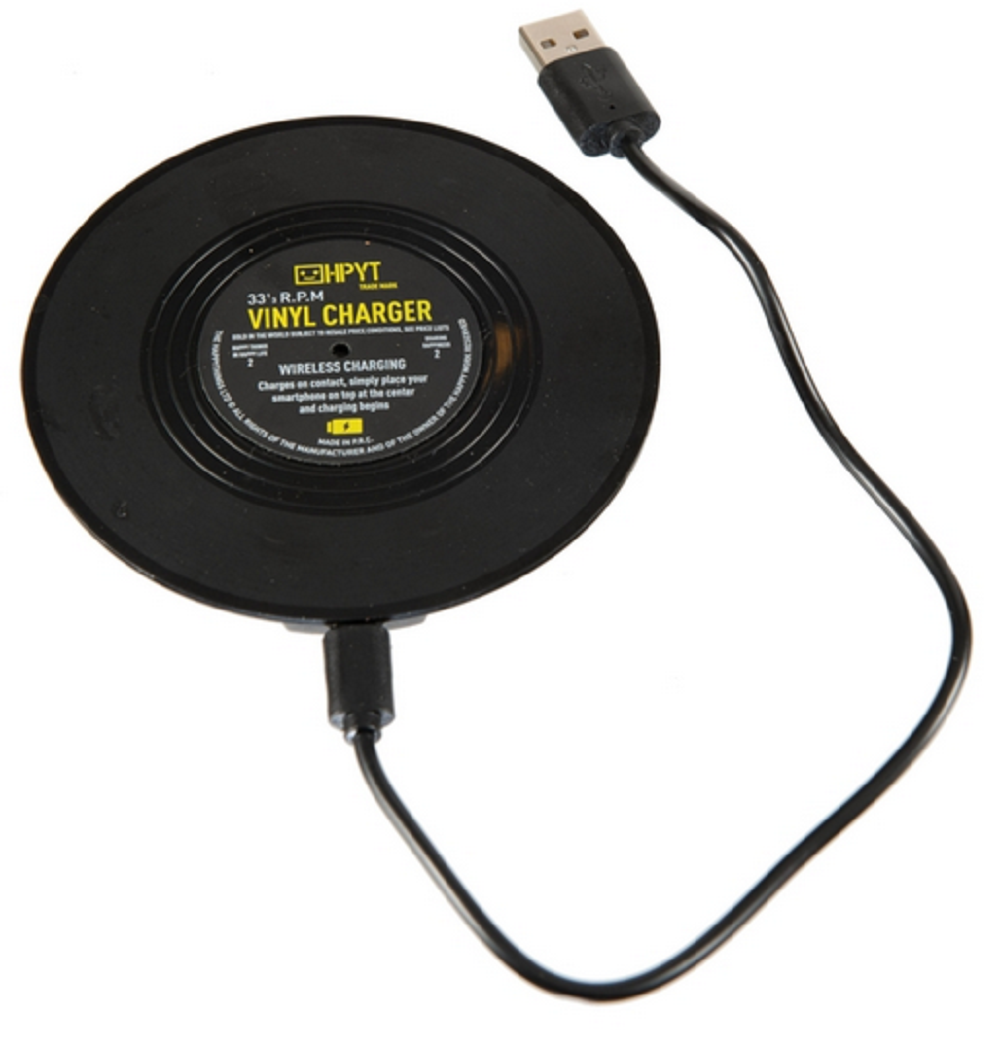 Funtime Gifts Vinyl Phone Charger