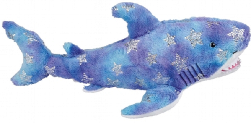 Ravensden Plush Blue Shark With Stars 53cm