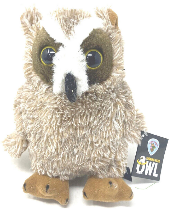 Ark Toys Snowy & Great Horned Owl 21cm