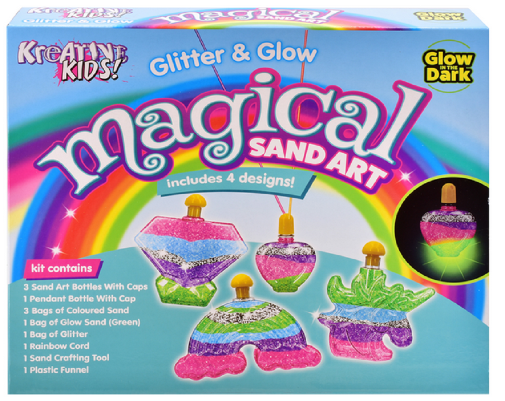 Kreative Kidz Glitter & Glow Magical Sand Art