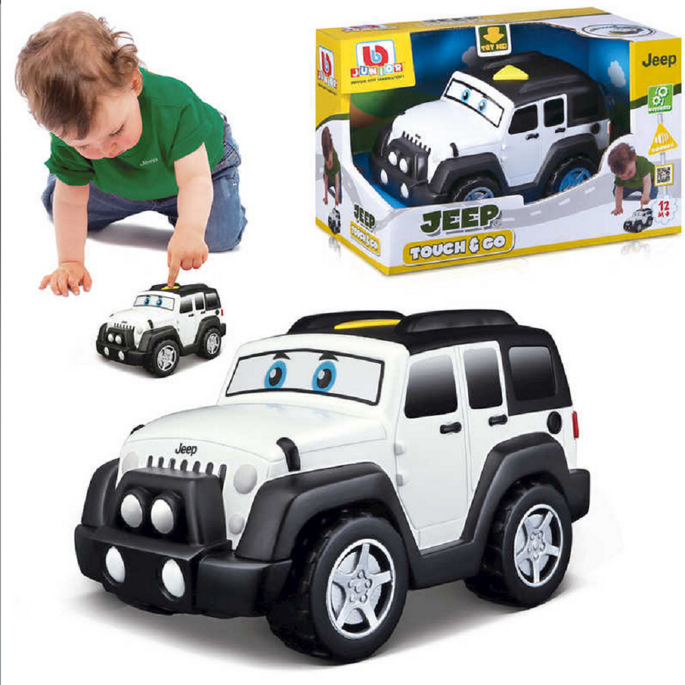 Burago Junior Jeep Touch n Go Toy