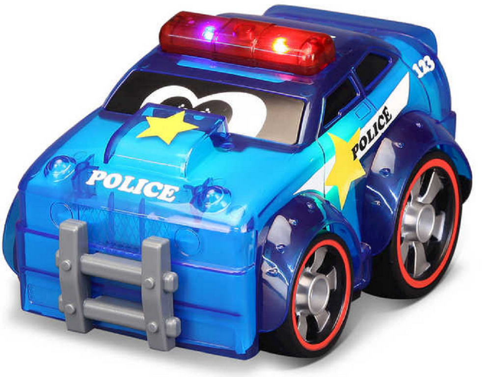 Burago Junior Push & Glow Police Car