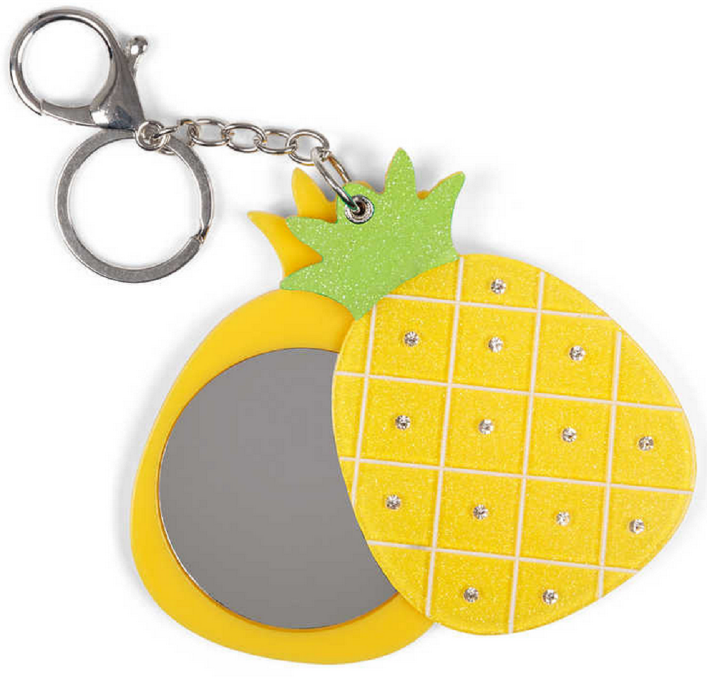 Tobar Pineapple Mirror Keyring