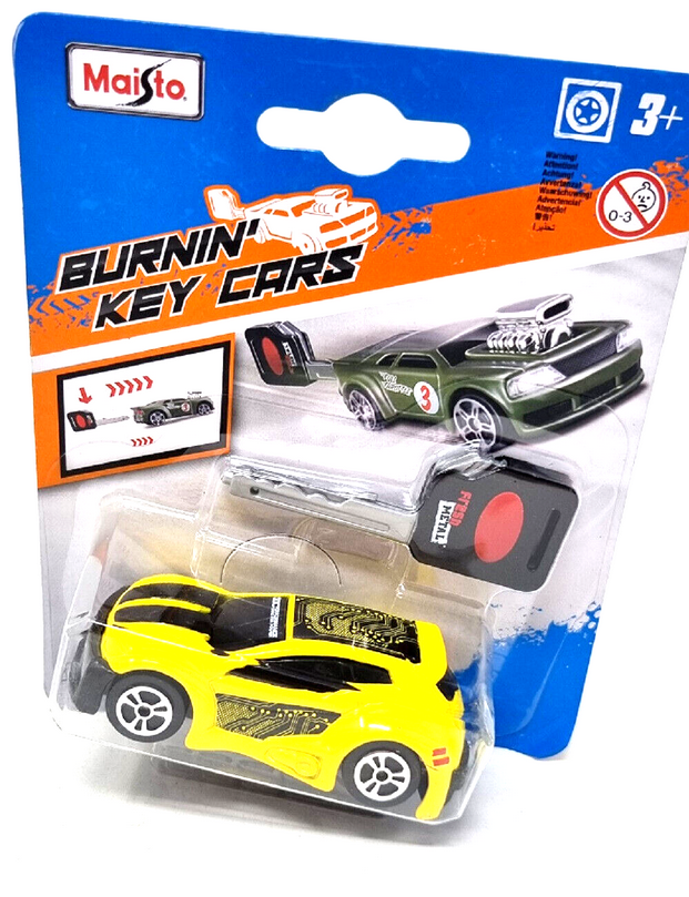 Maisto Burnin Key Car Gift Giant