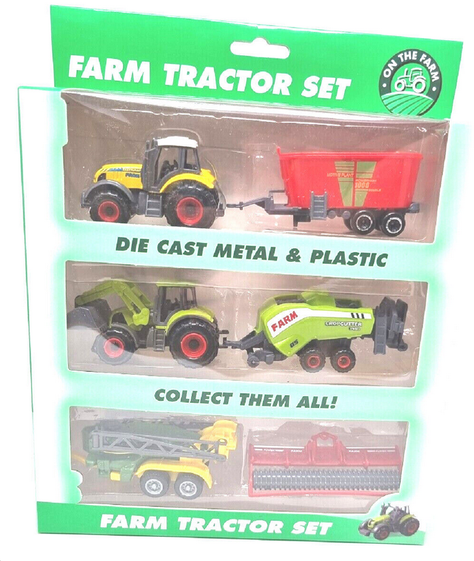 Kandytoys Farm Tractor Set