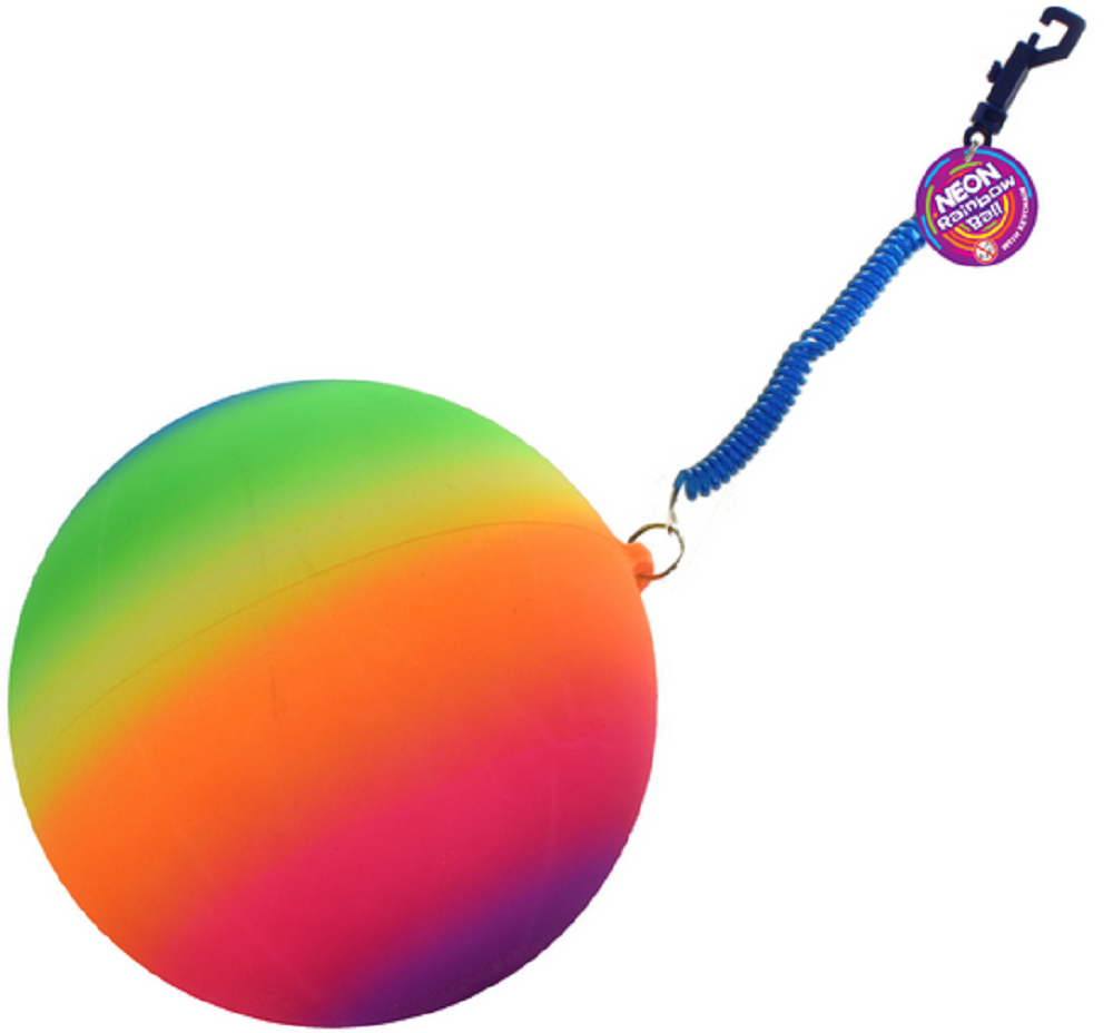 Neon Rainbow Ball 10cm