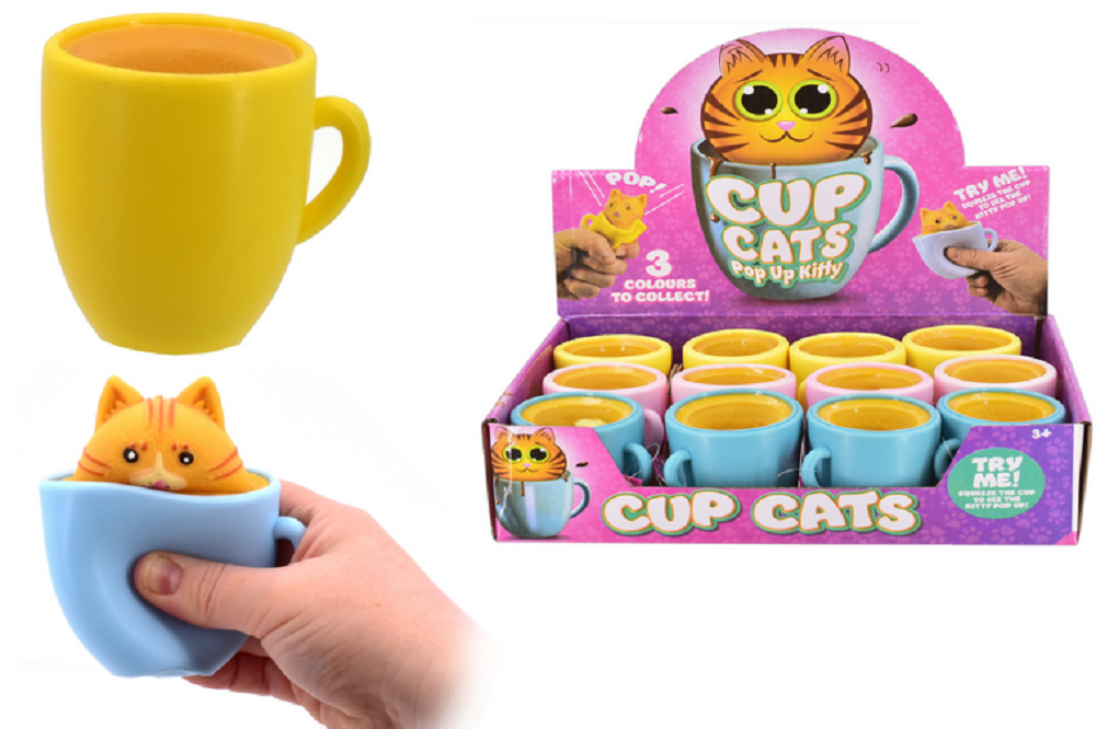 Kandytoys Squeezy Cup Cats