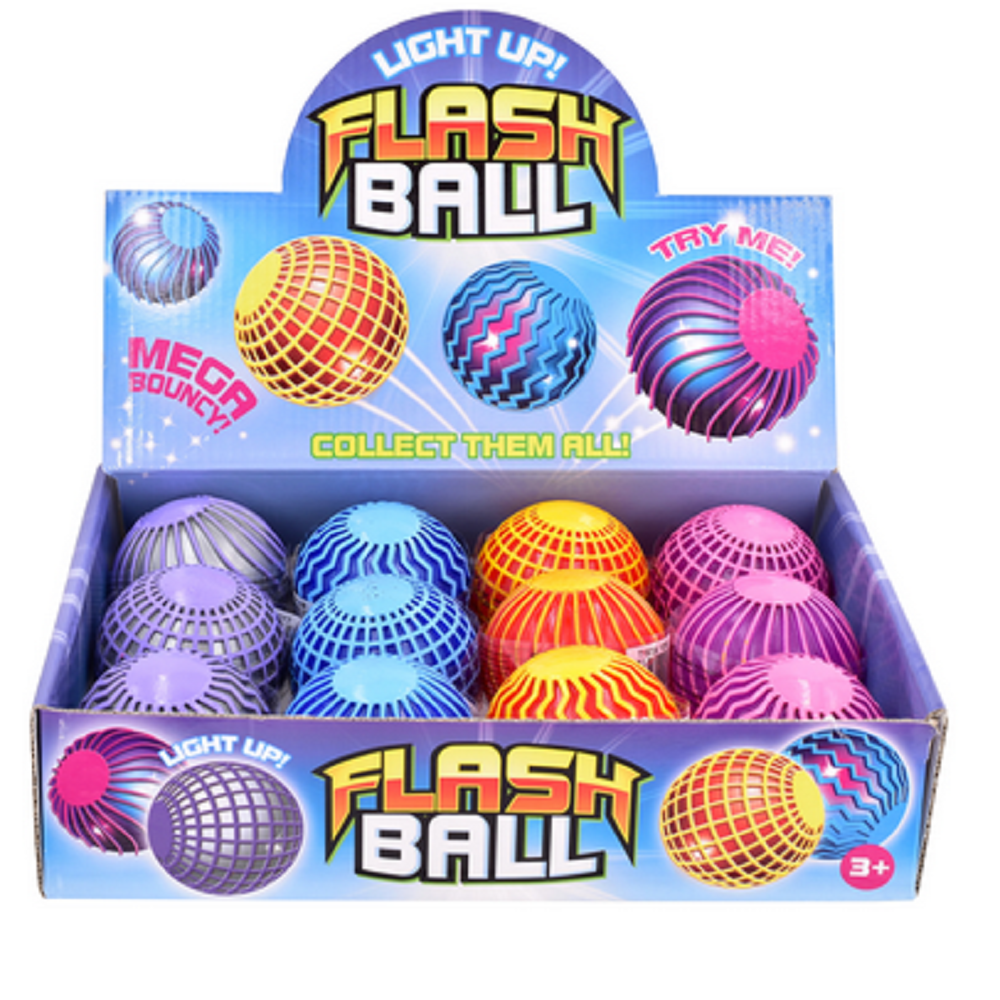 Light Up Flash Ball 8cm