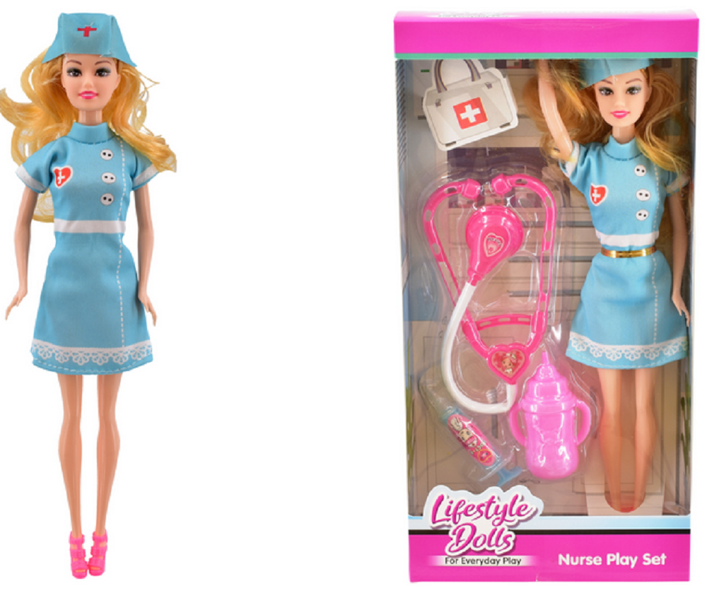Kandytoys Nurse Playset Doll 30cm