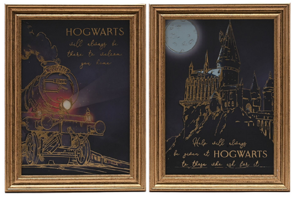 Harry Potter Set Of 2 Framed Prints