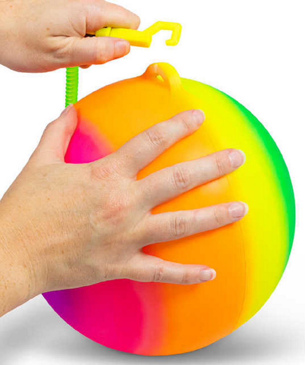 HGL Scented Rainbow Ball With Spiral Keychain