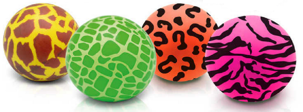 Tobar Neon Safari Squish Ball