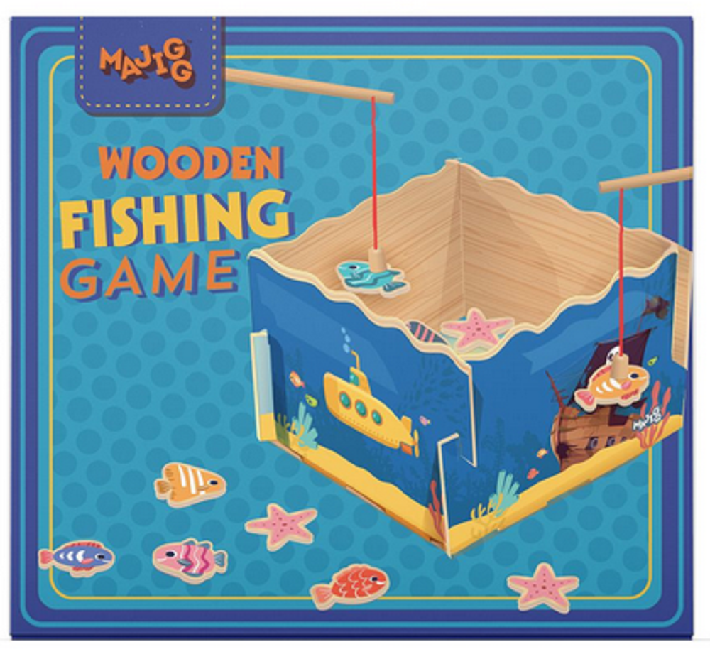 Majigg Wooden Fishing Game