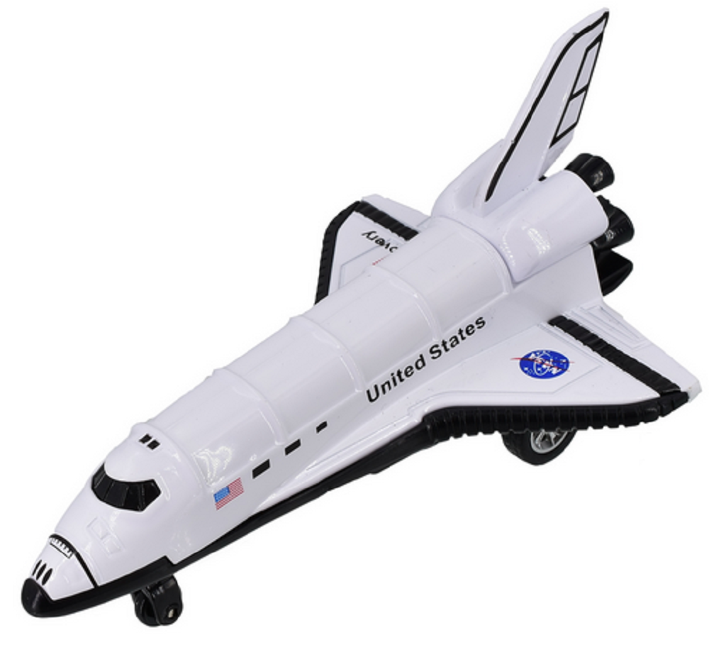 Kandytoys Pull Back Space Shuttle