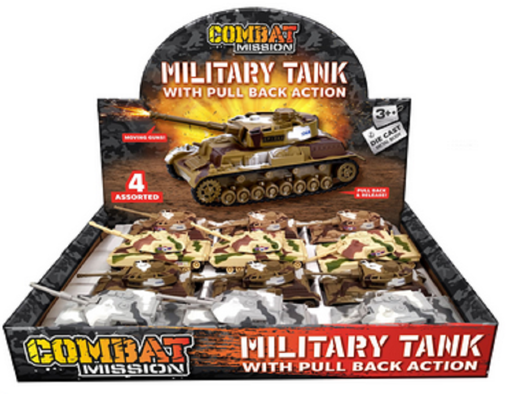Combat Mission Pull Back Powered Tanks