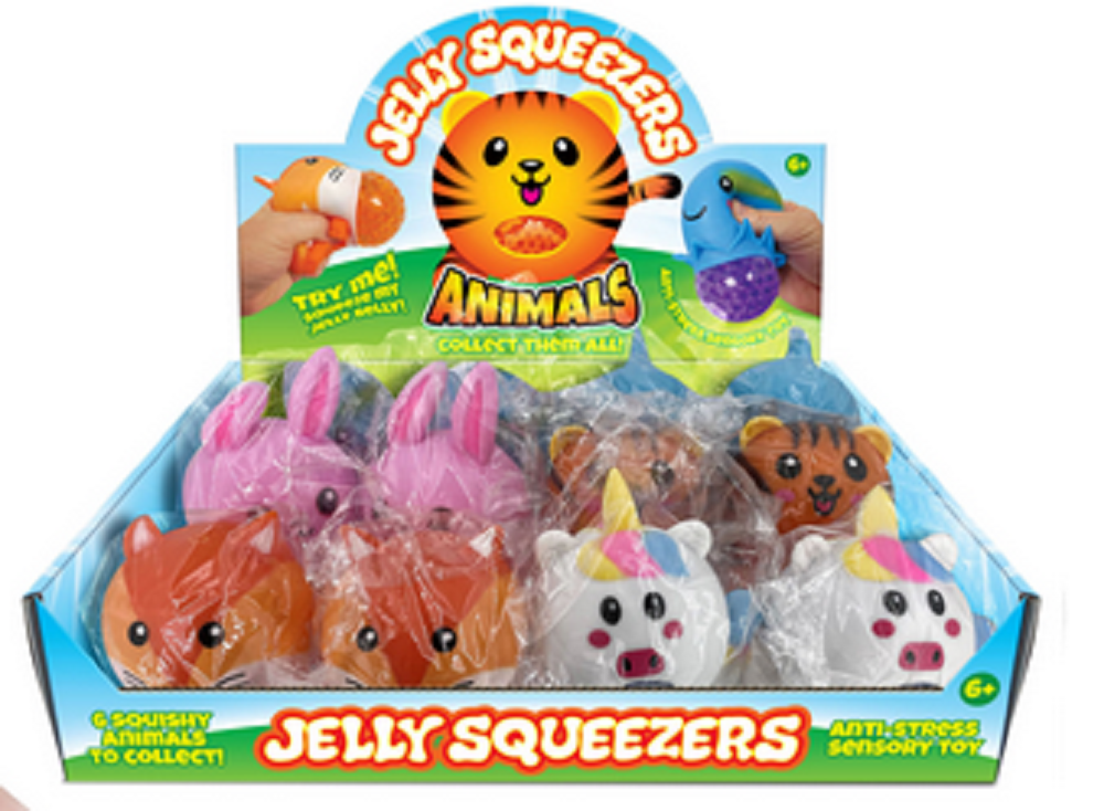 Kandytoys Animal Jelly Squeezers