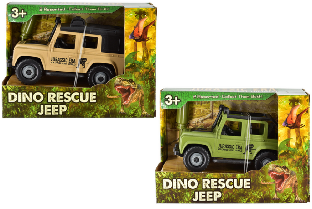 Jurassic Era Dino Rescue Jeep